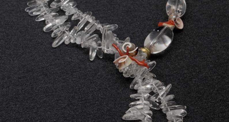 Collier "Cascade de cristal"