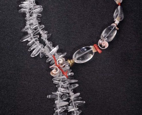Collier "Cascade de cristal"