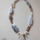 Collier Corail Blanc et Agates