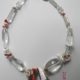 Collier Cristal de Roche et Corail