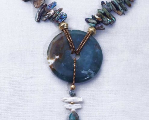 Collier "Nacre Abalone"