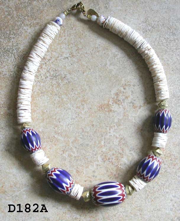 Collier Perles à Chevrons