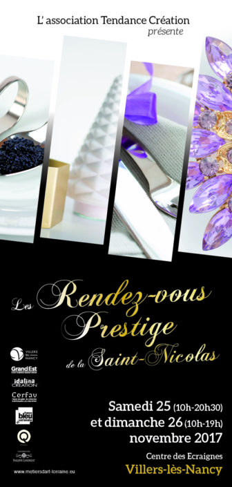 « Les rendez-vous prestige de la Saint-Nicolas » – 25 et 26 novembre 2017 à Villers-lès-Nancy "Les rendez-vous prestige de la Saint-Nicolas" - 25 et 26 novembre 2017 à Villers-lès-Nancy