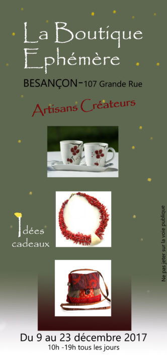 Boutique éphémère à Besançon