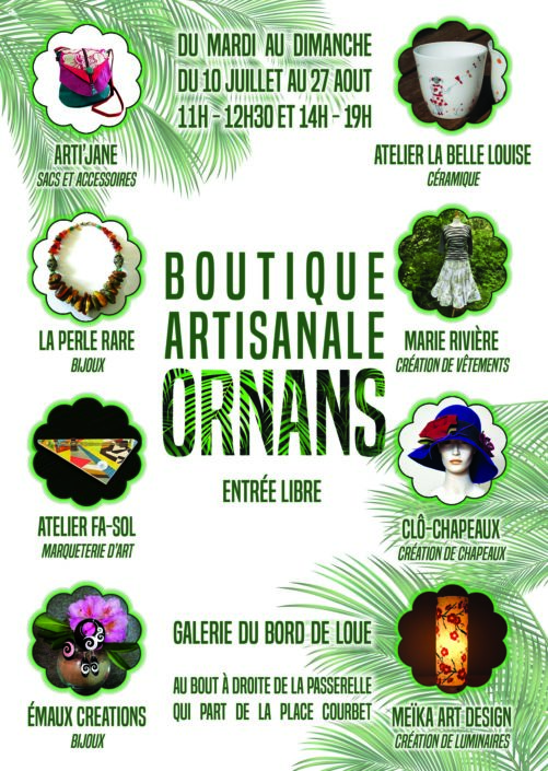 Boutique artisanale à Ornans