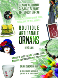 Exposition Métiers d'Art à Ornans 2019