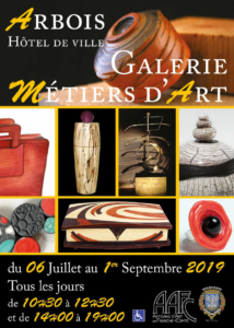 Exposition Métiers d'Art à Arbois 2019