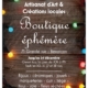 Boutique éphémère à Besançon jusqu'au 24 décembre